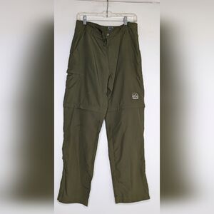 Fuct •  'Zip-Off Utility' Pants Mens Convertible Streetwear Cargo Zip in Green